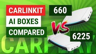 This Surprised Me! - CarlinKit UHD SDM 660 vs SM 6225 AI Box Compared & Tested