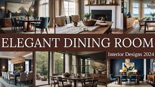 Dining Room Decorating Ideas | Elegant Dining Room Interior Designs