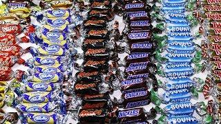 Mini Chocolate Bars Twix Bounty Snickers Mars Milky Way