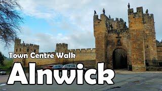 Alnwick, Northumberland【4K】| Town Centre Walk 2021