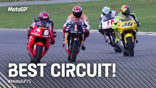 Which is the best circuit ever?  | #MotoGP75