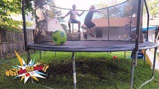 09.06.2018 Whatchamavlogit Trampoline Fun