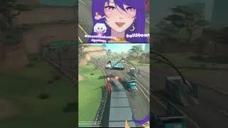 VTuber CRASHES CARS while StreamingThen Eats a Cheeseburger #fyp #vtuberclips
