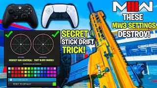 MODERN WARFARE 3: #1 SECRET SETTINGS CONTROLLER, AUDIO, GRAPHICS  MW3 Best Settings PS4/PS5/Xbox/PC