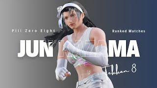 Tekken 8 (Ranked Match) - Jun Kazama VS Paul/Steve/Leroy/Heihachi | Piii Zero Eight