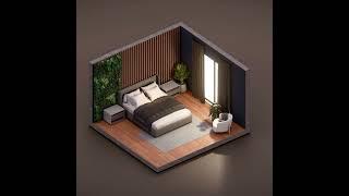 Lumion Phasing Animation - Realistic Isometric Interior 3d Render #Shorts