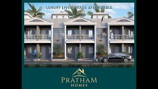 PRATHAM HOMES DETAILS VIDEO: ROMAN LOOK VILLAS, BANQUET HALL, TEMPLE, GAZEBO, CASCADE WATERFALL