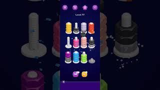 Nut Sort Level 77 Walkthrough | Nuts Sort Level 77
