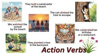 Action Verbs you Must Know | Action Verbs with Easy Examples & Pictures | Easy English Lessons