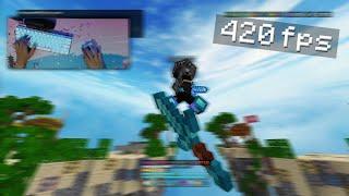 Minecraft PVP on 420fps (asmr)