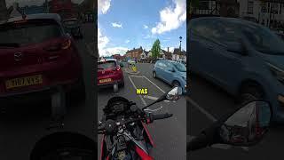 Pedestrians out here challenging motorcycles like it’s a side quest #Motojimm #tuono660 #bikers