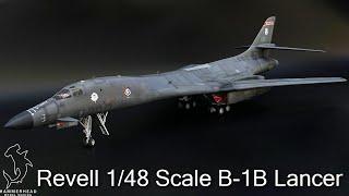 Revell B-1B Lancer 1/48 scale | Full Build Video