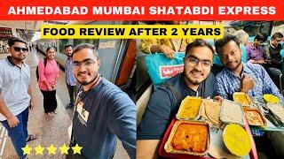 Most Luxurious Shatabdi Express Food Review | Ahmedabad to Mumbai Shatabdi Express Train Journey