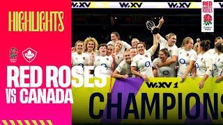 It went down to the wire | WXV trylights | Red Roses v Canada