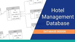 Database Design for a Hotel Management System