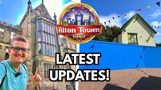 Alton Towers EXCITING Updates! NEW Coaster, Scarefest News & Ride Availability!