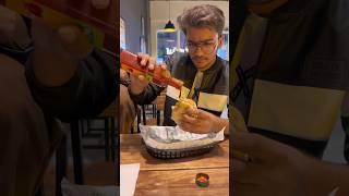 Trying the best smash burger  | Janibhaivlogs #trending #shorts