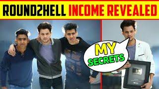 @Round2hell Income Revealed ? Amazing facts about Round2hell #Shorts