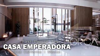 House Tour | CASA EMPERADORA | Touring Amazing House in Baja California | MEXICO | 855m2 | ORCA