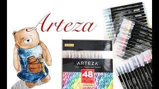 ARTEZA Brush Pens testing and sketching | Part 2 of 3