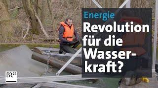 Wasserkraft: Mit dem "Energyfish" zu mehr Ökologie | Abendschau | BR24