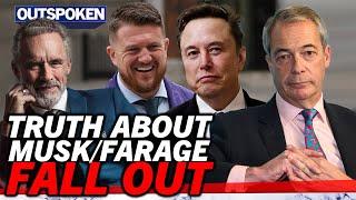 REVEALED Why Elon Musk REALLY turned on Nigel Farage + Tommy Robinson & Jordan Peterson are uniting