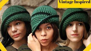 Crochet Vintage Cloche Hat Pattern - 1920's Flapper