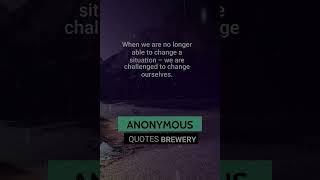 When We Are No Longer Able To Ch... | Quotes About Change In Your Life Quote By The Author Anonymous