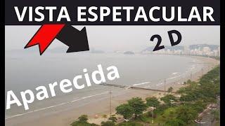 Vista #MAR ESPETACCULAR - Apartamento 55 m2 - orla #PRAIA Aparecida em Santos