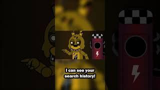 Gregory's Search History EXPOSED! (Animation) #fnaf #animation #shorts