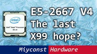  Xeon E5-2667 V4 – test and comparison with E5-2696 V3, i3-12100 | RX 5700XT