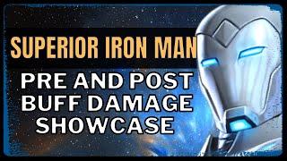 Superior Iron Man Packs A Punch Now! Pre And Post Buff Damage!