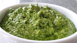 Spinach Pesto | Spinach from my garden | Vegetarian recipe | Vegan option available | Lively Loks