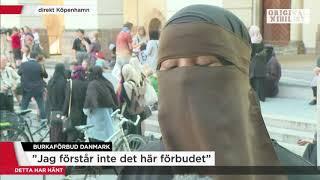 Danmark förbjuder heltäckande niqab - "vi väljer själva att bära niqab"