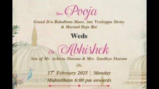 Pooja Weds Abhishek