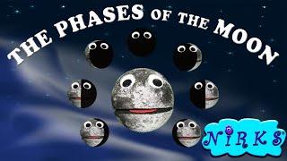 The Phases of the Moon - La Luna - The Moon Song - For Kids by In A World Music Kids with The Nirks™