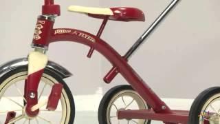 Radio Flyer Classic Tricycle Red with Push Handle - 10 in. - Product Review Video