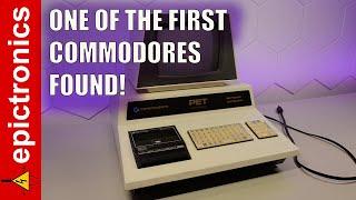 Commodore PET 2001 1977 Teardown. Early low serial number pre-production. One of the first 100 PETs.