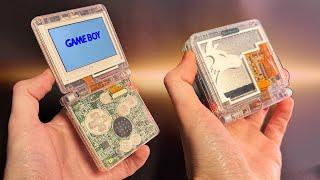 I bought a cheap Game Boy Advance SP in Japan and modded it