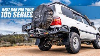 The ULTIMATE 105 Series Landcruiser Rear Bar! High Clearance Tow Bar