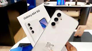 Samsung Galaxy A54 5g White Edition Unboxing And Quick Review