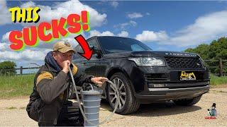 RANGE ROVER 4.4 TDV8 - OIL CHANGE