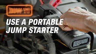 How to Use a Portable Jump Starter