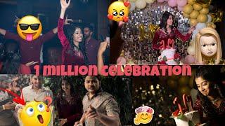 1 million celebration  || mini vlog || Divya sharma #ONEMILLIONCELEBRATION