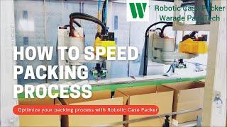 High Speed Robotic Case Packer