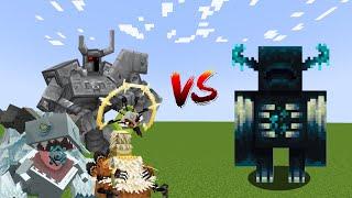 WARDEN VS Mowzie’s Mobs in Minecraft!