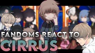 || Fandoms react to Cirrus || (3/13) || Lost In Clouds || 