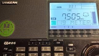 WRNO, New Orleans, USA, 7505kHz, 3:31UTC, 7th September 2024