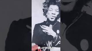 극사실주의 연필화 '지미 핸드릭스'