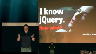 Remy Sharp | So you know jQuery. Now what? | Mobilism 2013